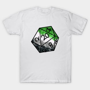 Pride Dice - Aromantic T-Shirt